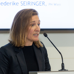 Laudatorin Friederike Seiringer (PH Wien)