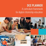 Coverausschnitt DCE Planer, Hintergrundfarbe orange, abgebildet sind unterschiedliche Bild