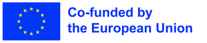Logo Europäische Union mit dem Text: Co-funded by the European Union