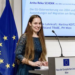 Preisträgerin Anita Réka Schekk