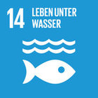 blauer Hintergrund, SDG 14
