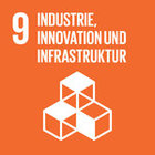 oranger Hintergrund, SDG 9