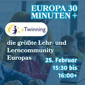 eTwinningOnline-Community Plattform eTwinning für Schulen und Kindergärten in Europa. / Zentrum polis Ankündigung Europa 30 Minuten+: EtwinningOnline-Community Plattform eTwinning für Schulen und Kindergärten in Europa.