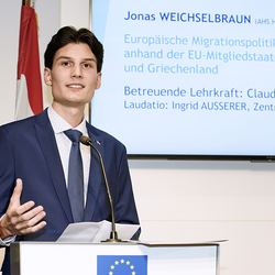 Präsentation der Arbeit AHS Heustadelgasse Jonas Weicheslbraun