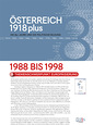 Der obere Teil der Seite ist Blau mit einem stilisierten Achter.