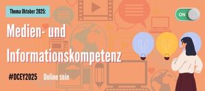 Banner für Dossier: Medien- und Informationskompetenz