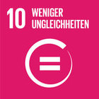 pinker Hintergrund, SDG 10