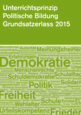 Grüner Umschlag mit Wortwolke.