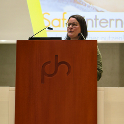 Impulsvortrag von Medienpädagogin Agnes Gotthardt, Nahaufnahme