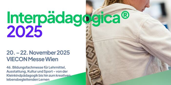 Banner Interädagogica 2025 in Wien