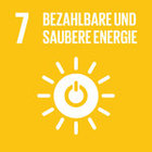 gelber Hintergrund, SDG 7