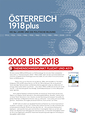 Der obere Teil der Seite ist Blau mit einem stilisierten Achter.