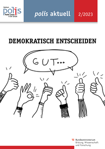 Gezeichnetes Titelbild in Schwarz-Weiß, auf dem mehrere Hände das Daumen-Hoch-Zeichen formen. Darüber eine Sprechblase, in der 'Gut' steht.