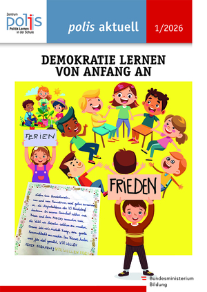 Cover polis aktuell 1/2026: Demokratie Lernen von Anfang an