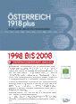 Der obere Teil der Seite ist Blau mit einem stilisierten Achter.