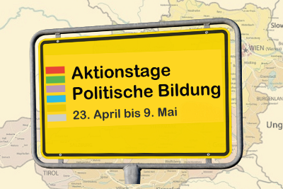 Banner Aktionstage Politische Bildun 2026