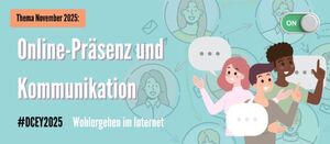 Banner: Online-Präsenz und Kommunikaton