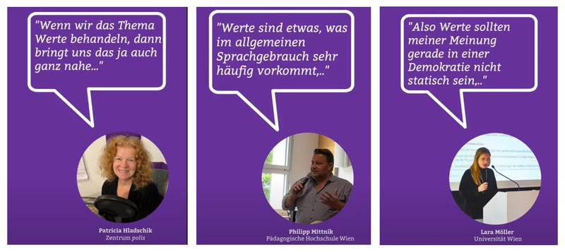Coverbild mit den Gästen dieser Folge: Patricia Hladschik, Philipp Mittnik und Lara Möller.