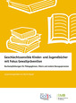 Gelber Umschlag mit weißen stilisierten Büchern als Gestaltungselement.
