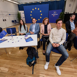 Sicht auf das Publikum